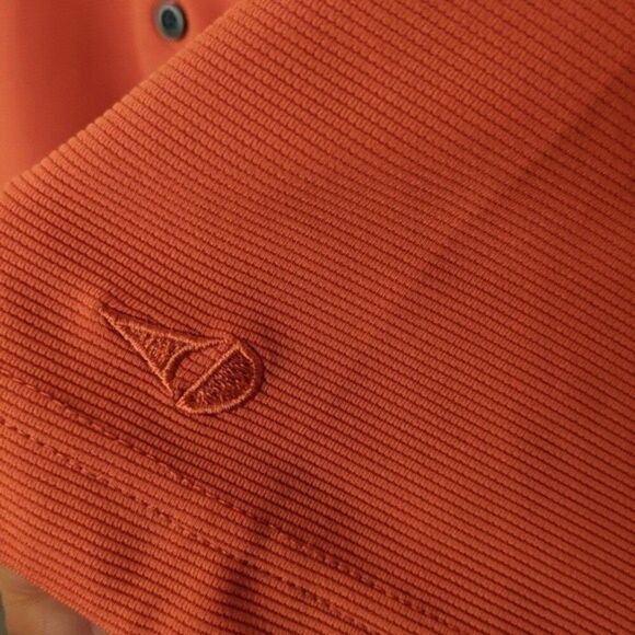Grand Slam Performance orange polo top - Medium - Picture 4 of 4